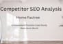 do SEO competitor and keyword gap analysis